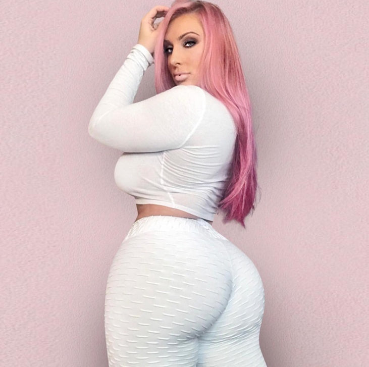 Sculpting High Waisted Leggings - Breathable Gym Tights