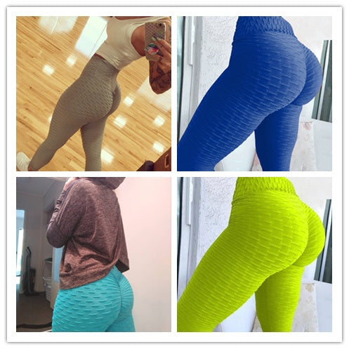 Sculpting High Waisted Leggings - Breathable Gym Tights