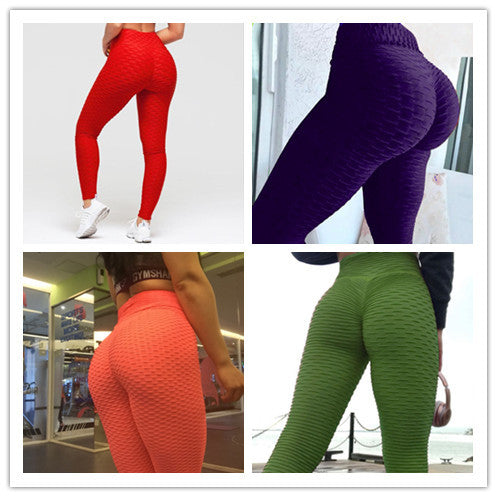 Sculpting High Waisted Leggings - Breathable Gym Tights