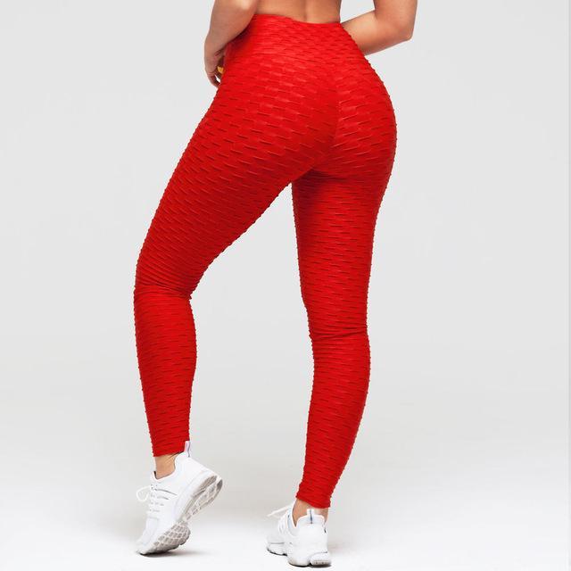 Sculpting High Waisted Leggings - Breathable Gym Tights